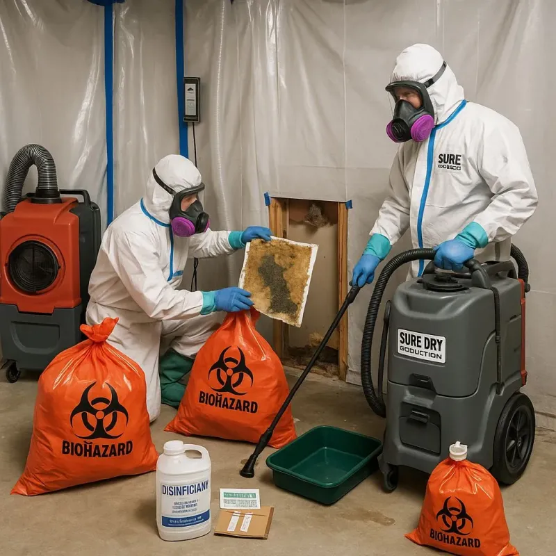 Contaminated Water Handling Protocols process in Dickson, OK
