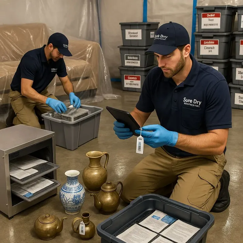 Content Protection and Restoration process in Dickson, OK