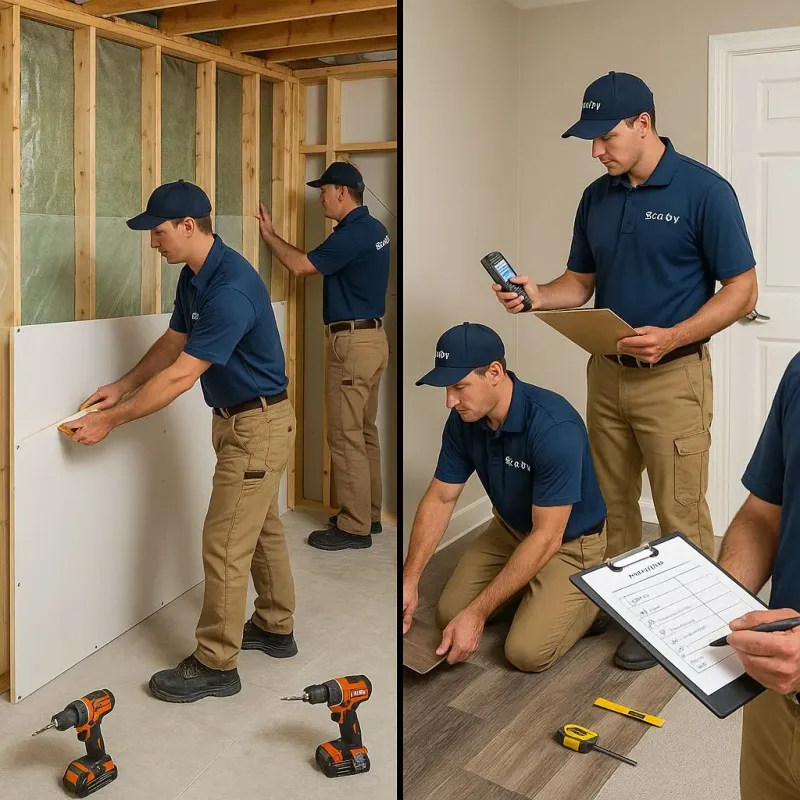 Repairs and Reconstruction process in Dickson, OK