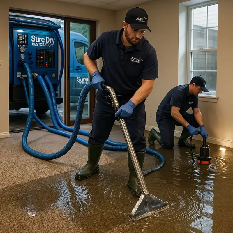 Water Extraction and Removal process in Dickson, OK